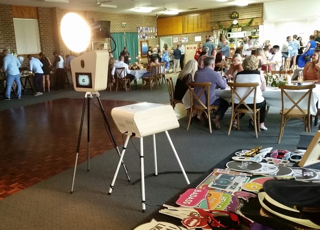 wedding photo booth hire wollongong